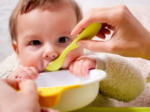 Alimentación complementaria para el bebé