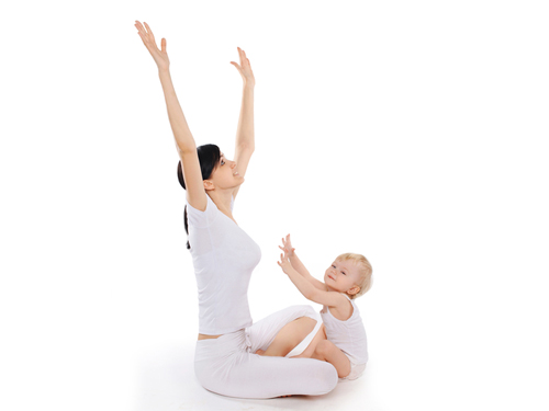 Yoga con bebés