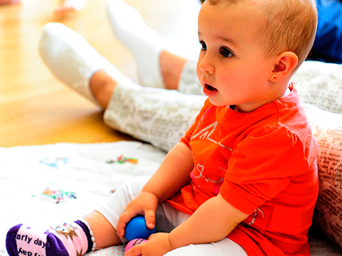 Clase de música para bebés