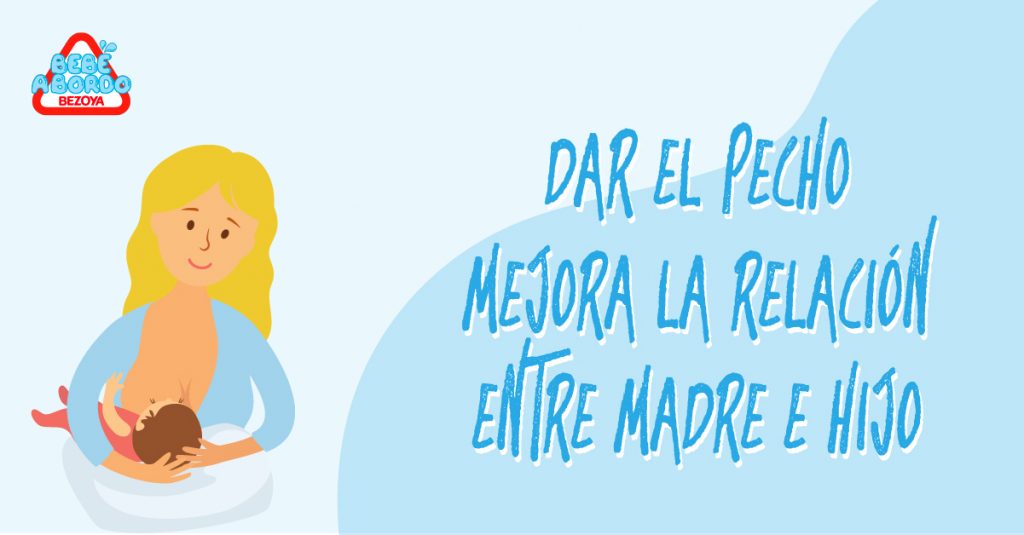 Dar el pecho mejora la relación entre madre 