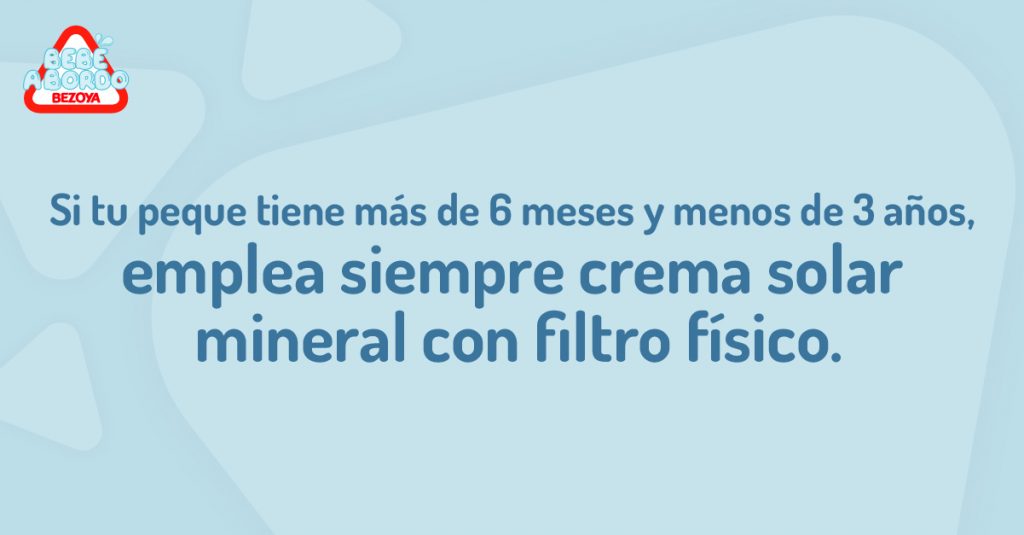 Crema solar mineral con filtro físico