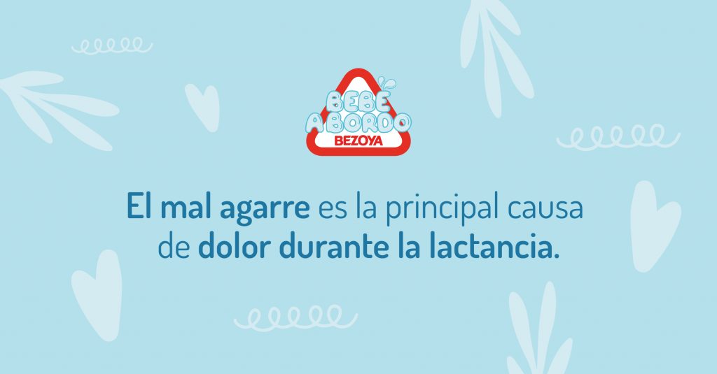 El mal agarre es la principal causa de dolor durante la lactancia materna