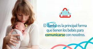 El llanto es la principal forma que tienen los bebés para comunicarse con nosotros