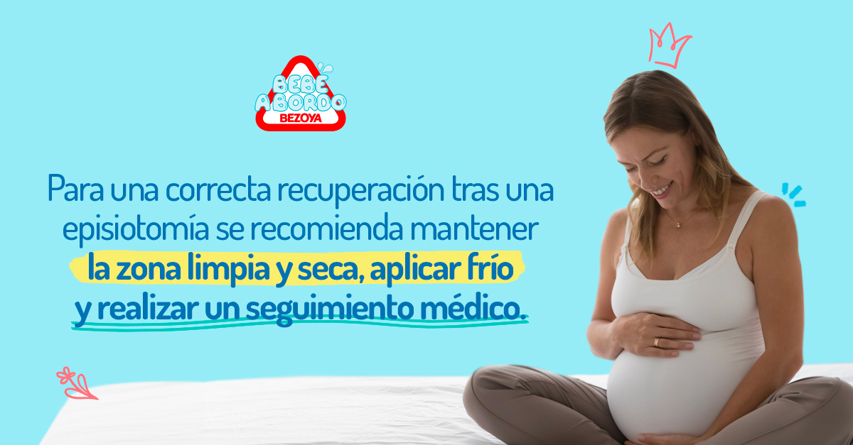 Para una correcta recuperación tras una episiotomía se recomienda mantener la zona limpia y seca, aplicar frío y realizar un seguimiento médico