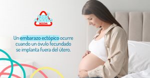 Un embarazo ectópico ocurre cuando un óvulo fecundado se implanta fuera del útero, generalmente en una de las trompas de Falopio.