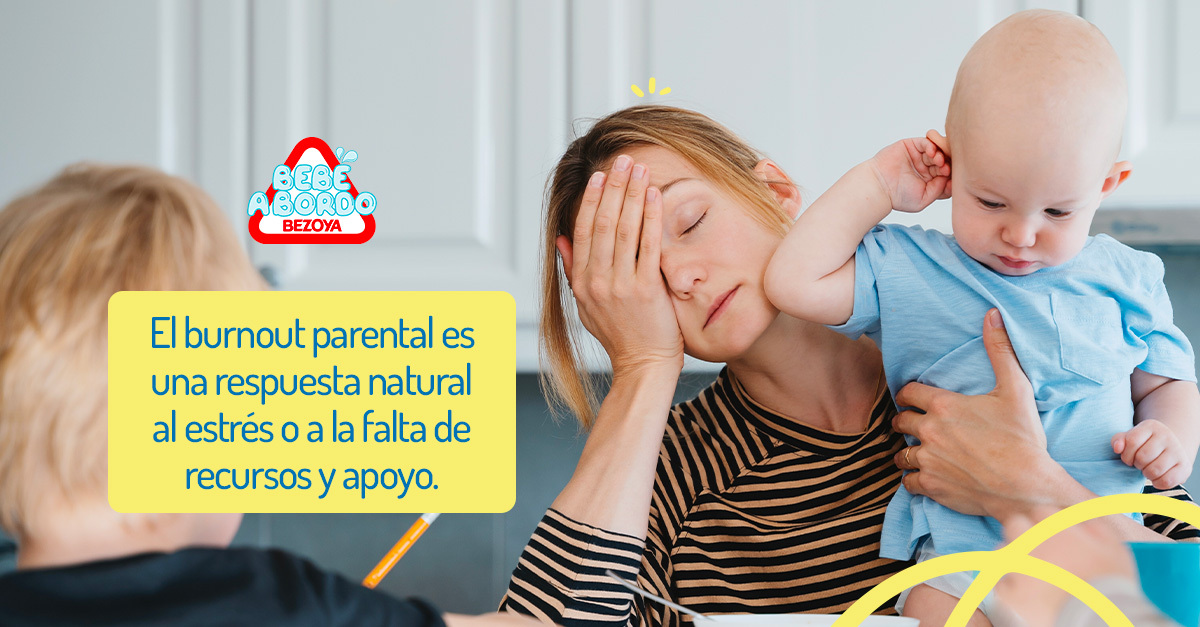El burnout parental es una respuesta natural al estrés o a la falta de recursos y apoyo durante la crianza 