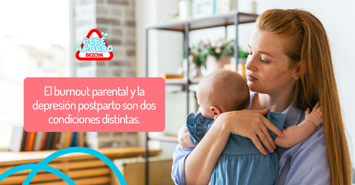 El burnout parental y la depresión postparto son dos condiciones distintas 