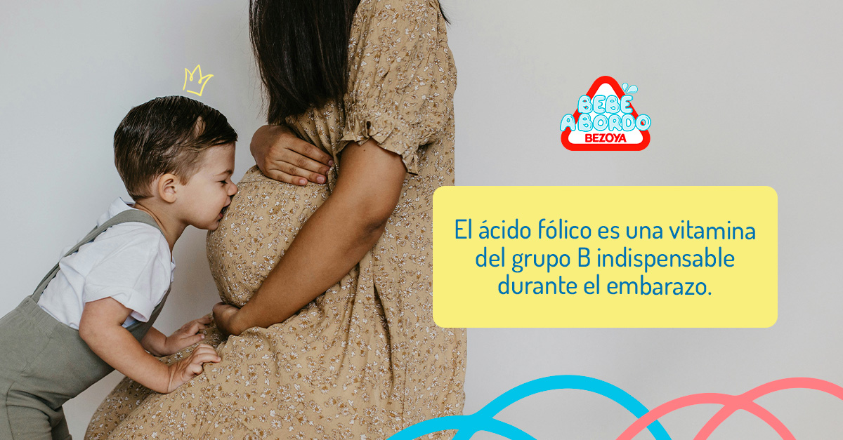 El ácido fólico es una vitamina del grupo B indispensable durante las primeras semanas de embarazo. 