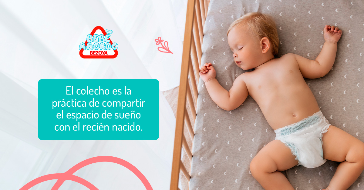 El colecho es la práctica de compartir el espacio de sueño con el recién nacido
